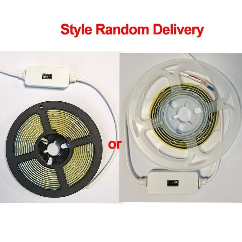 5V COB LED Strip Light USB Smart Hand Sweep Motion Sensor Dimmable Flexible Strip Lights For Bedroom TV Mirror Backlight Wall image 6