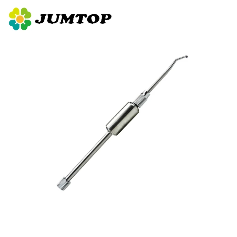 JUMTOP Stainless Steel Dental Manual Control Crown Remover with Double Head Tooth Crown Remover Tools Dentistry Instrument