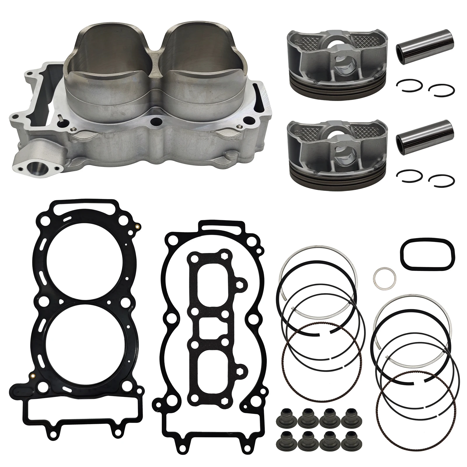 93mm Cylinder Gasket Piston Ring Kit for  1000 17-22 OE 3023156 ATV UTV Engine Parts