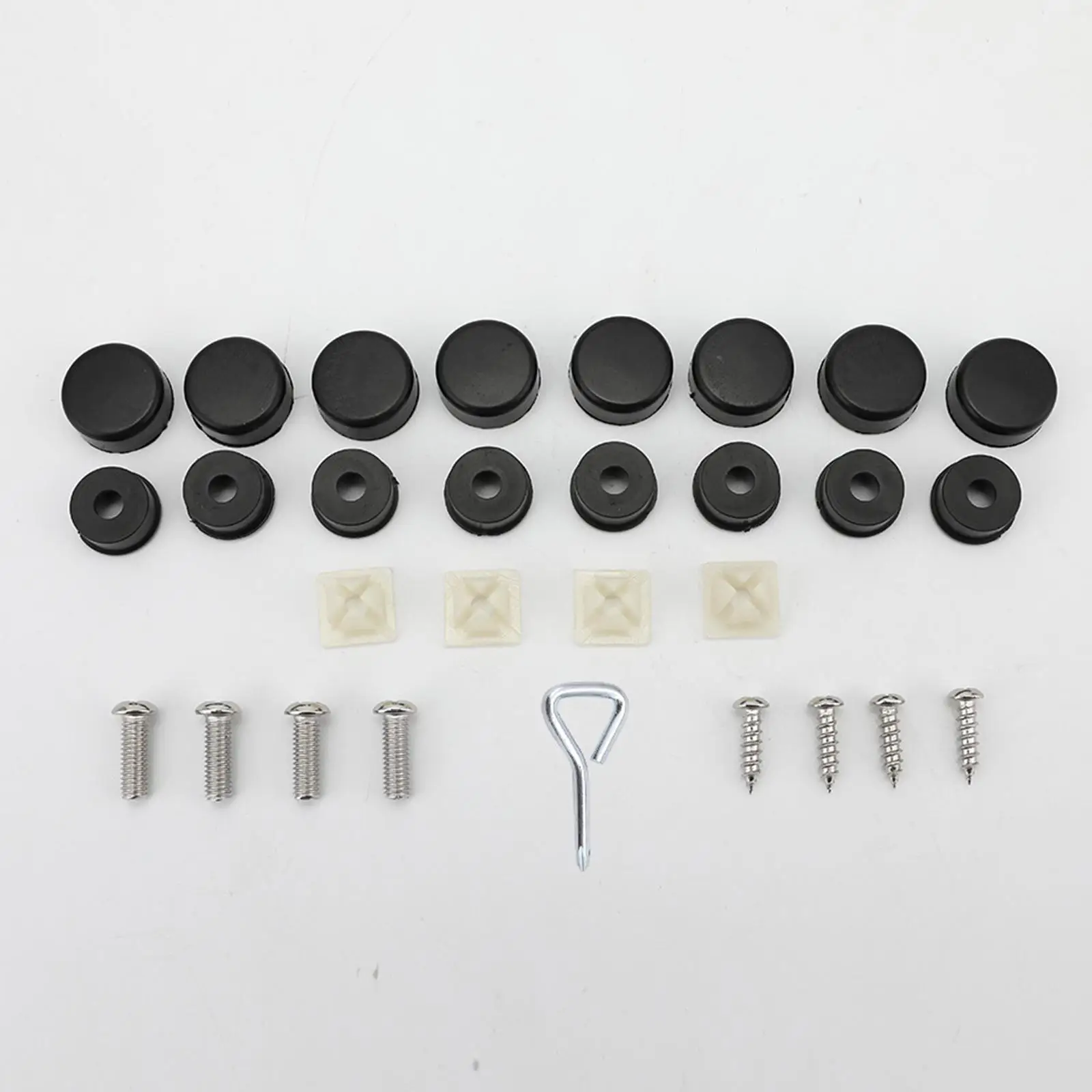 

Silicone License Plate Frame with 4 Drainage Holes Side Rust-Proof Weather-Proof for US CA Standard