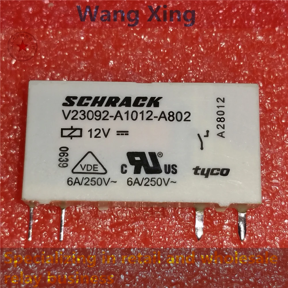 V23092-A1005-A802 V23092-A1012-A802 V23092-A1024-A802 Electromagnetic Power Relay 4 Pins