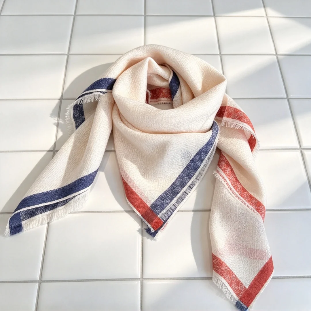 Luxury Brand Women's Scarf Handmade Silk Neckerchief Material 100% Silk An Excellent Gift Choice Neck Scarf Square Scarf Shawl