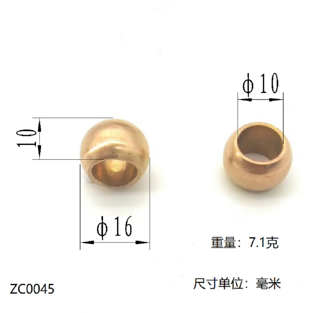5 Pieces 10*16*10 Zc0045 Suitable for Honda Odyssey Car Heater Motor Self-Lubricating Bearing