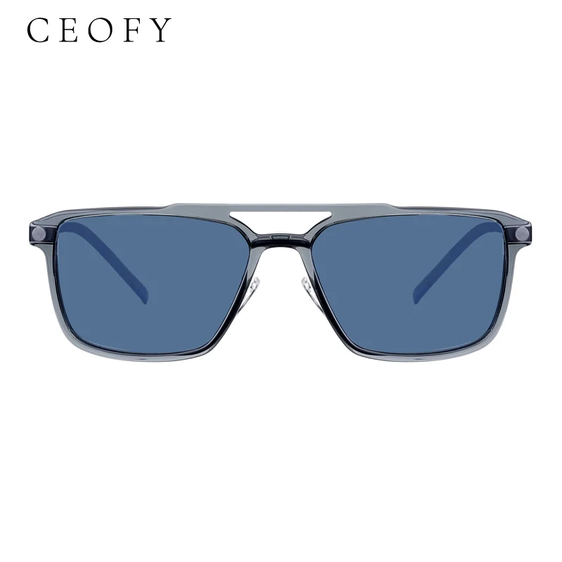 Ceofy Men Metal Fashion Glasses Frame Retro Sun Clip On Polarized Driving  Myopia Prescription Optical Eyewear 2023 New Arrival