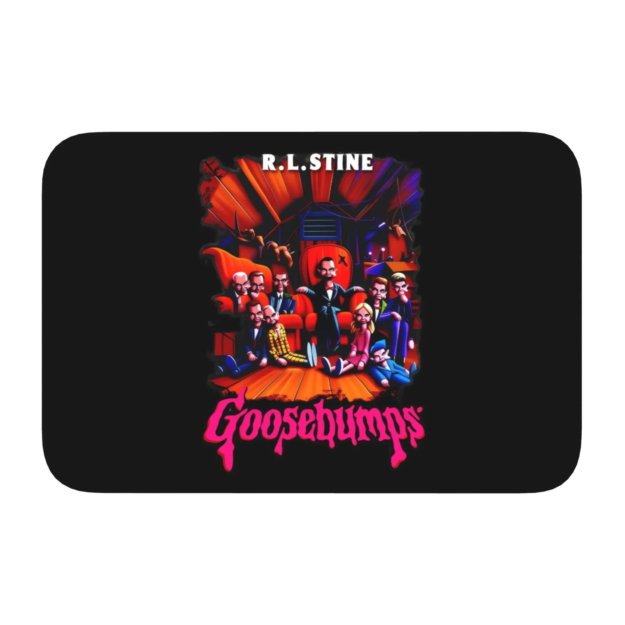 Custom Goosebumps Horrow TV  Door Floor Bath Kitchen Mats Anti-Slip Outdoor  Doormat Toilet Entrance Carpet Rug