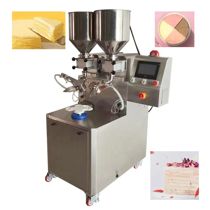 Easy-maintainable ship birthday cake cream icing coating spreading daubing icing cake sugar making machine tabletop