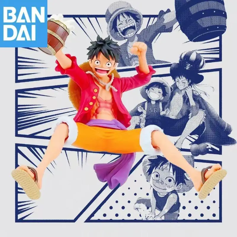 

Bandai Banpresto One Piece Monkey D Luffy having a Banquet Series ПВХ Аниме Фигурка Модель Коллекция Подарок На День Рождения Игрушки Подарки