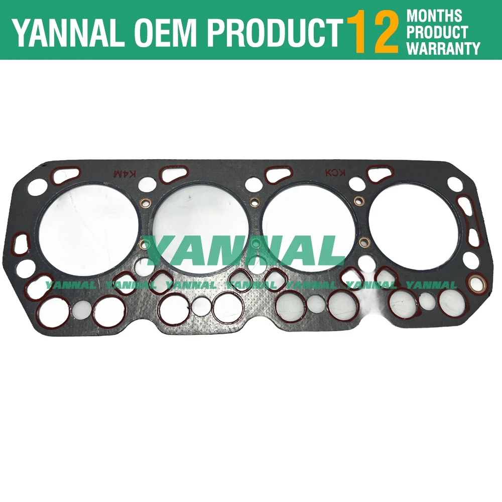 K4M Overhaul Re-Ring Kit Fits For Mitsubishi K4M Engine Caterpillar MS040 ME40 Excavator B25 S30 B30 S550 B550 S580 Loader