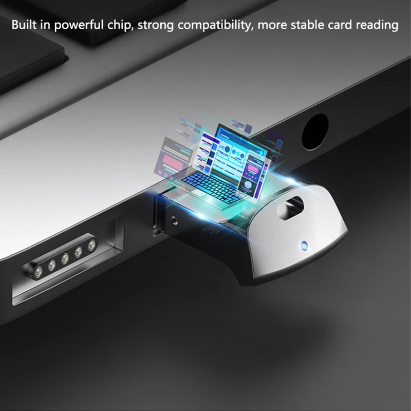 

Aluminum Mini usb 2.0 memory card reader adapter for TF micro SD pc computer laptop memory card card reader adapter usb sd card
