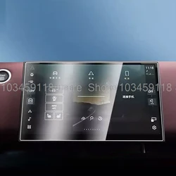 Tempered Glass Screen Protector Film For Range Rover Evoque 2024 car radio GPS Navigation  11.4inch anti- Scratch  Accessories