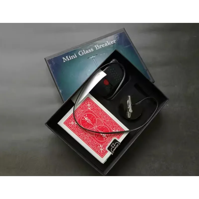 

Remote Control Mini Glass Breaker Magic Trick - Mentalism and Prediction Prop for Close Up Magic Gimmicks Magician