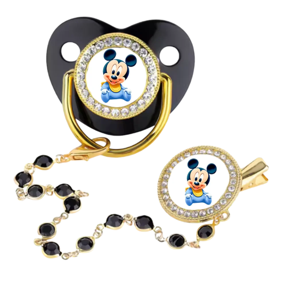 

Elegant Baby Pacifier Accessory Set Featuring