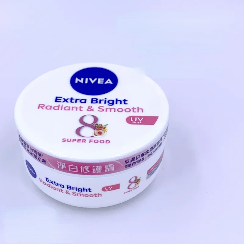 Nivea-crema blanqueadora para el cuidado de la piel Facial, crema hidratante Extra brillante, radiante y suavizante, reparadora, mejora la luminosidad, 100ml