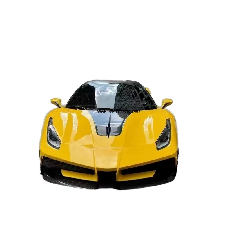 Комплект карбонового обвеса Misha Style для Ferrari 488 GTB: передний и задний бамперы, спойлер, диффузор, боковые пороги, капот