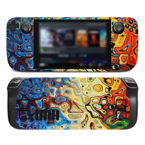 DIY Wrapping Cover Stickers Decal Aesthetic Skin Protective Cover for Steam Deck For Steam Deck