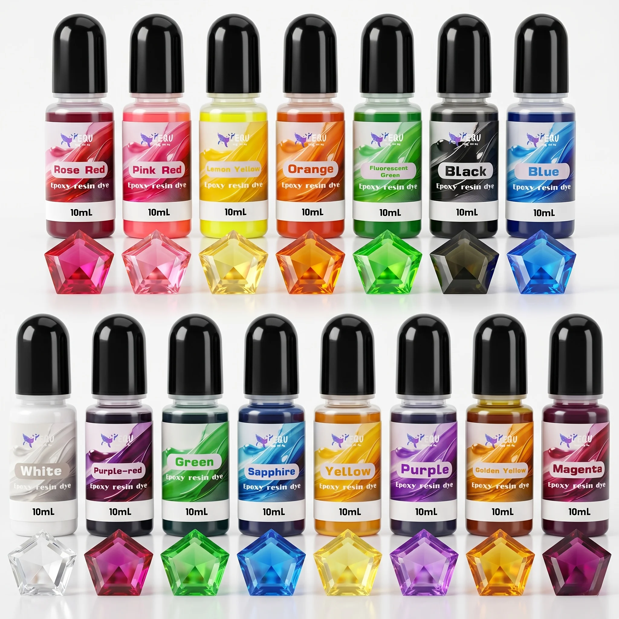 Resin Craft Material - Resin Epoksi—Pewarna Resin Epoksi Cair 15