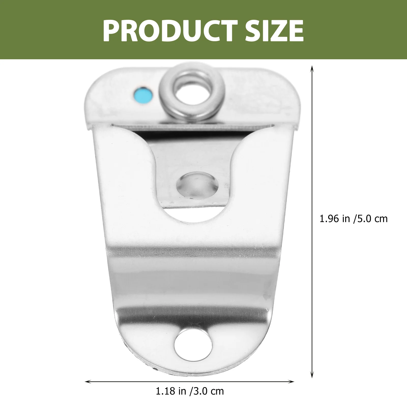 4Pcs Metal Microphone Hanger Cb Radio Mount Clip For Radio Mic Holder Car Audio Accessory Universal Bracket Compatible With