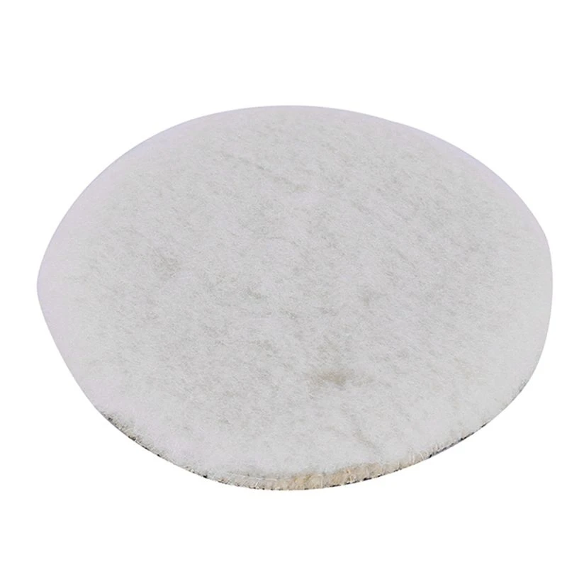 NEW HOT in Stock-4X Car Van Valeting Polisher Buffer Lamb Wool Polishing Pad 6 Inch