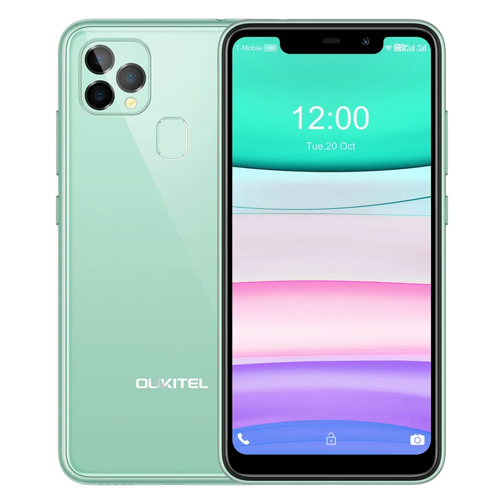 

OUKITEL C22 Smartphone 4GB 128GB 4000mAh Quad Core 5.85"HD+ Mobile Phone 13MP Triple Camera 2.5D 1.8Ghz Celular Cell Phone