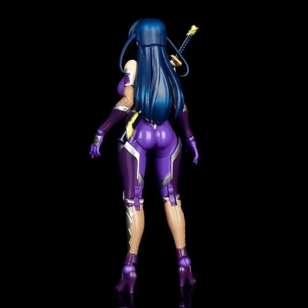 Domestic in-stock N Company Sexy Demon Ninja Asahei Ikawa Asahei Jointed Pure White Magical Girl Erika Kuramoto Action Figure view 5