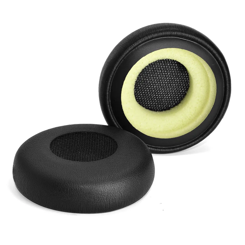 Coussinets d'oreille en mousse de remplacement premium améliorés compatibles avec les casques de bureau Jabra Evolve 20, 20se, 30, 30II, 40, 65, 65+