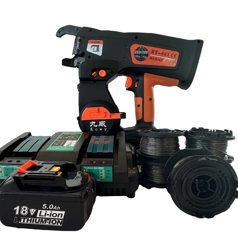 

Самая популярная автоматическая портативная двухъярусная машина для связывания арматуры RT-441