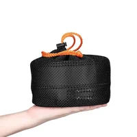 Batterie de cuisine de Camping pour 1 à 7 personnes, casserole et poêle légères et portables avec sac de transport, parfait pour le Camping en plein air 2