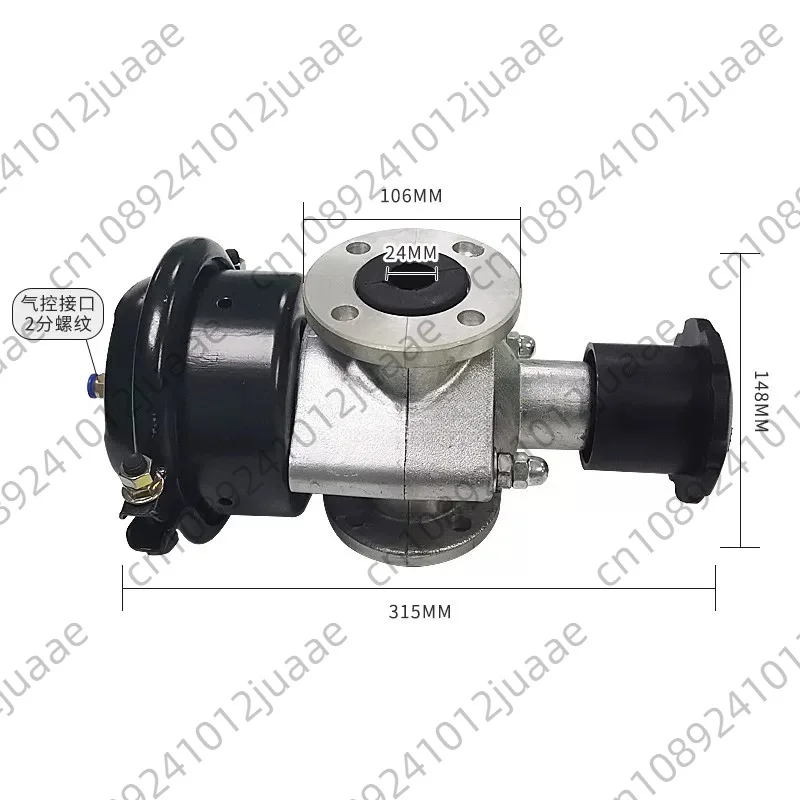 Mobile Sandblasting Machine Seasoning Valve Abrasive Valve Pneumatic Sand Control Valve