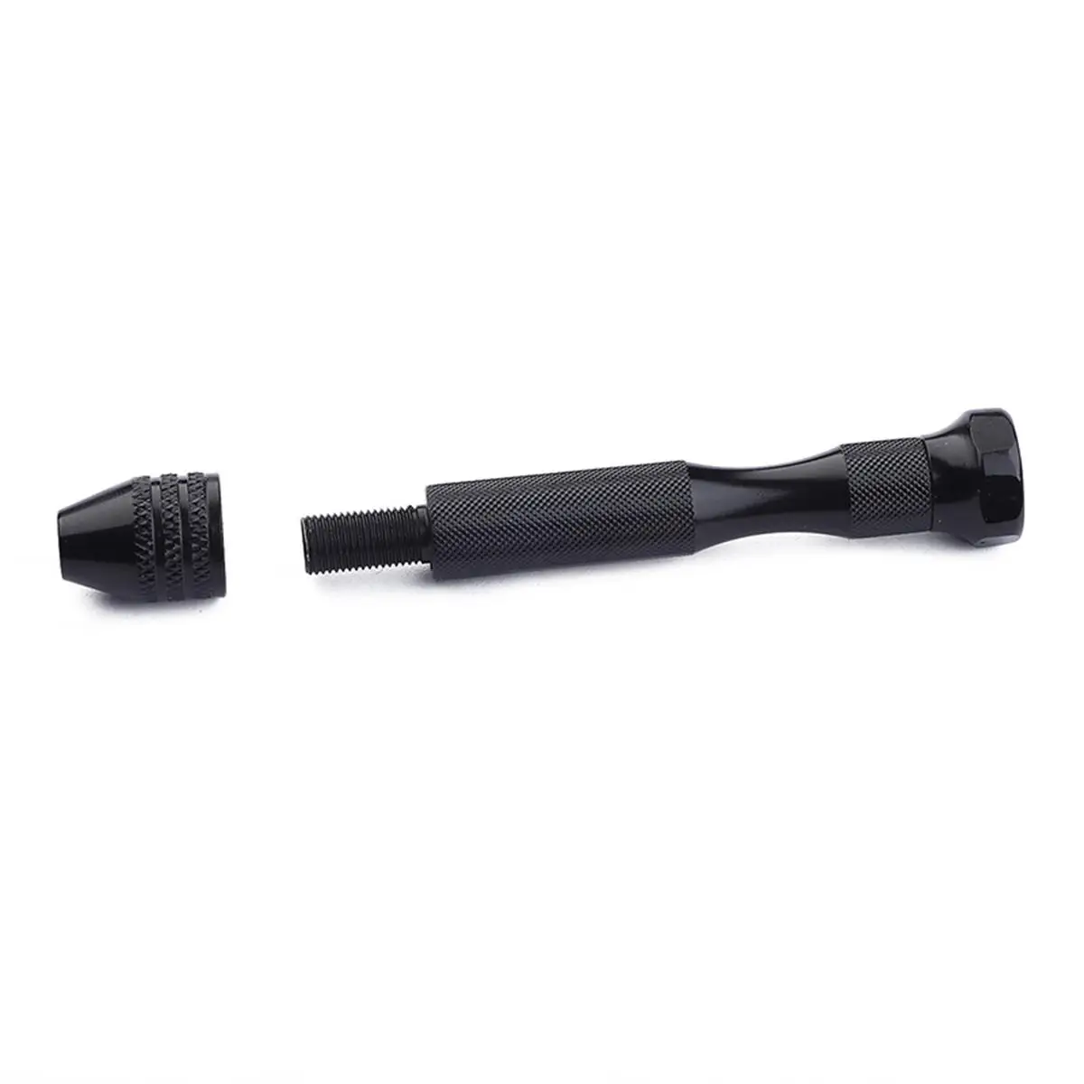 

Black Precision Pin Vise Hand Drill with Drill Bits Set of 11 Pieces Rotary Tools for Models and Hobby
