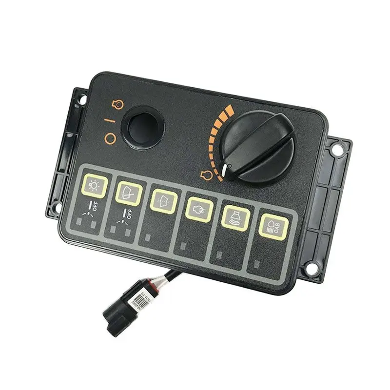 

XOJOX For Hyundai R130/150/225/215/80-7 Excavator Throttle Knob Controller Switch Assembly New Style Oe:21n8-20506 21n820506