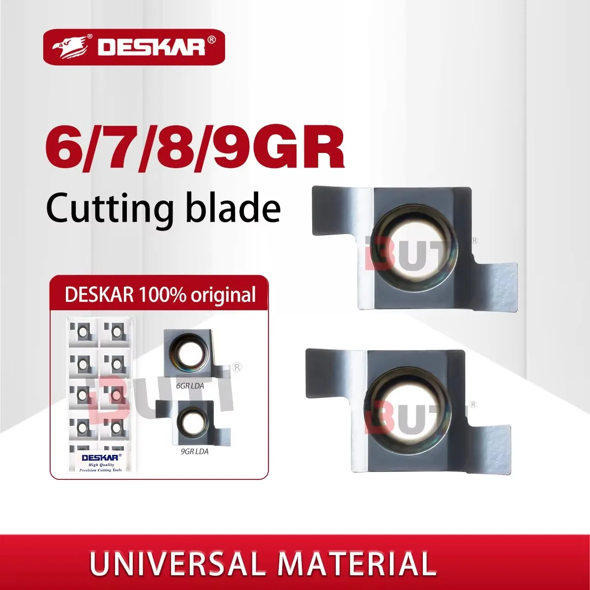 DESKAR 100% Original Lathe Tool 6GR 7GR 8GR 9GR 100 120 150 160 180 200 250 300 LDA Small Hole Card Spring Groove Cutting Blades
