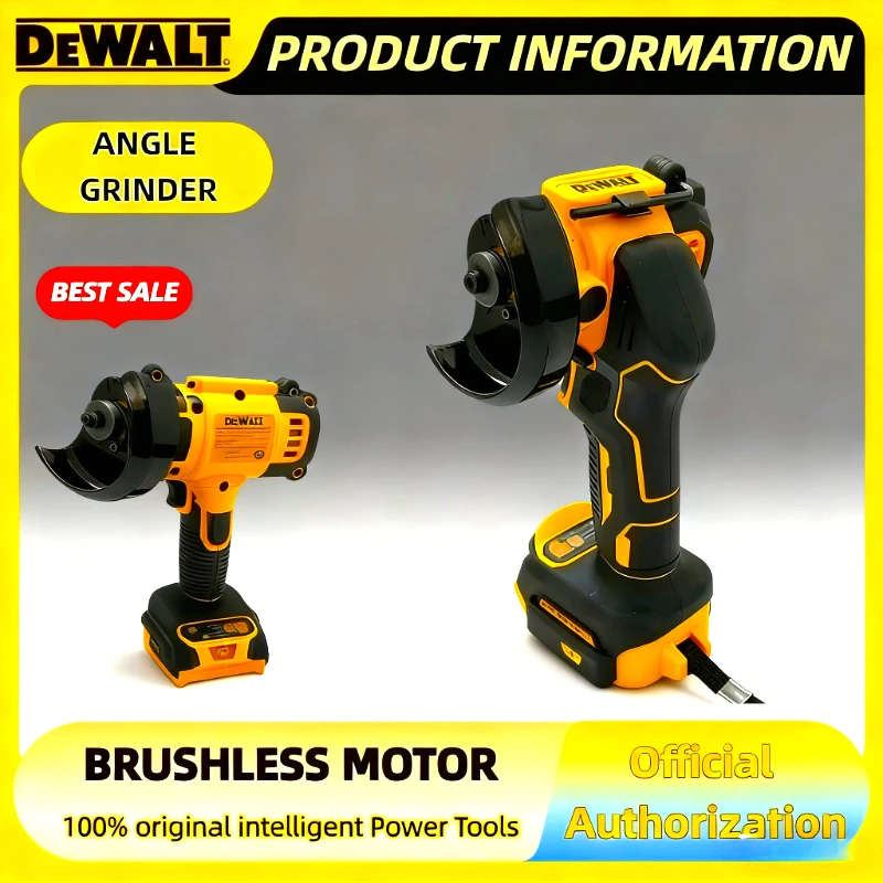 

DEWALT Cordless Angle Grinder 3 Inch Mini Polishing Grinding Machine Electric Cutting Power Tools For 20V 18V Battery
