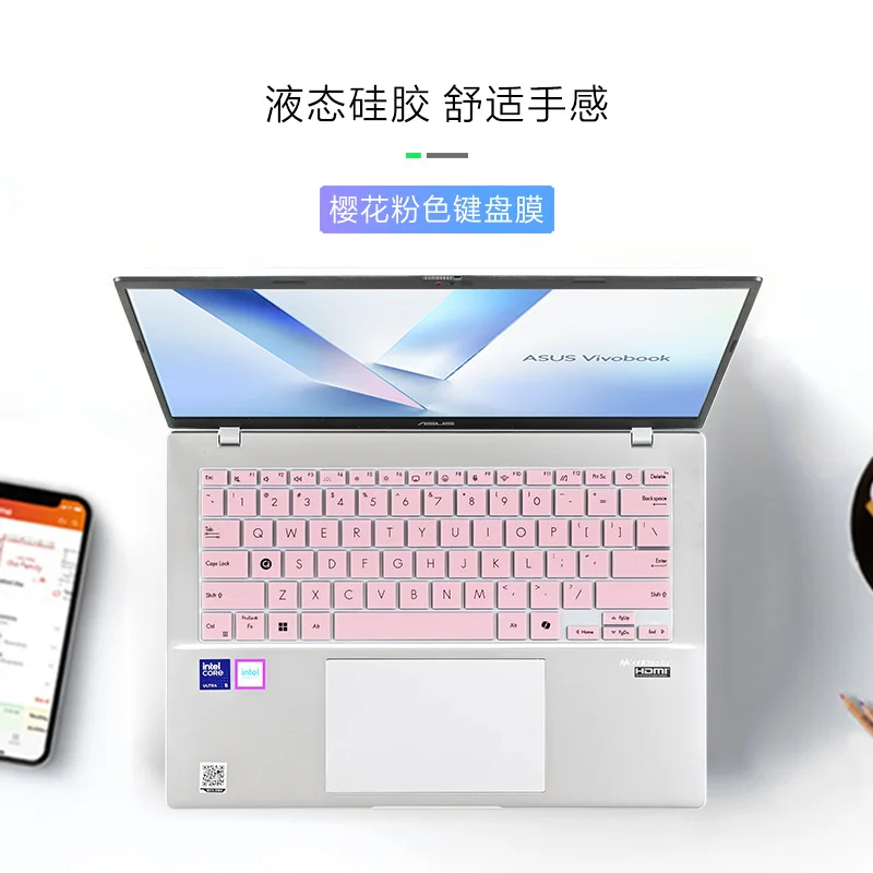 

Чехол для клавиатуры ноутбука из ТПУ для ASUS Vivo book 14 M1407 M1407KA M1407K Vivobook 14 2025 X1407 X1407CA X1407C X1407QA X1407Q