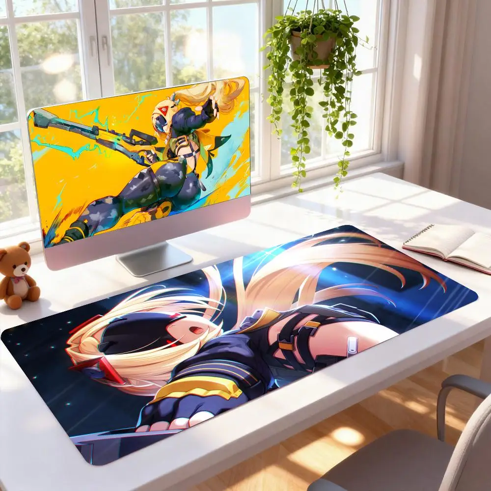 

Zenless Zone Zero Trigger Mouse Pad Rubber Computer Laptop Official Game Super Colored Print Aesthetic Pretty Fashion Luxury Mat