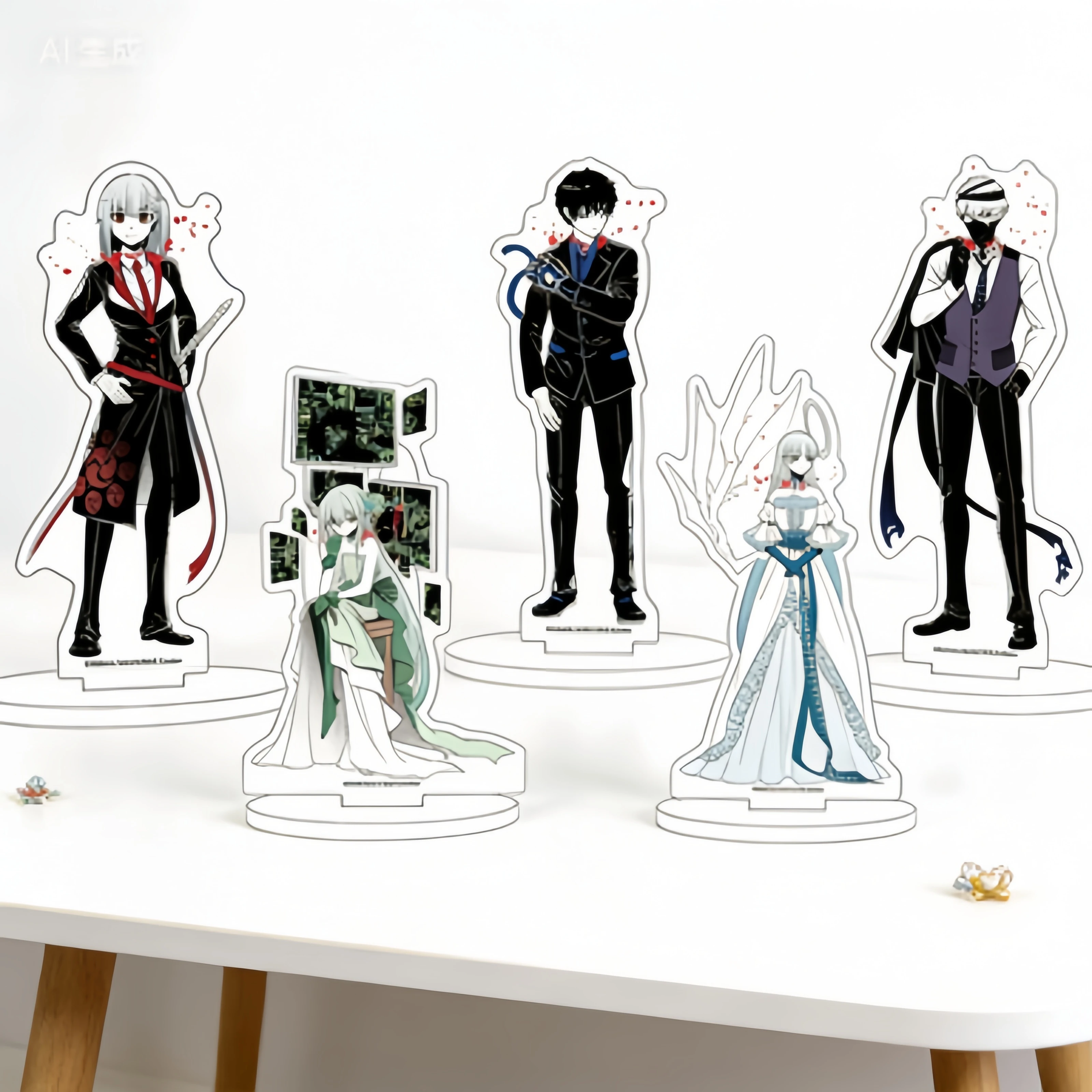 Anime Peripherals Petals of Reincarnation Comics Figure Creativity KeyChain Gift Acrylic standing board desk decorations 15cm
