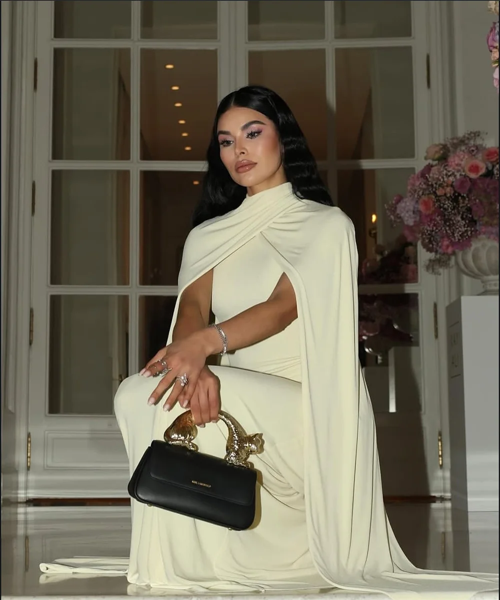 فستان حفلات طويل مخصص للنساء من ROYET بدون أكمام على شكل حرف A فستان سهرة رسمي بطول الأرض فستان كلاسيكي للحفلات جديد