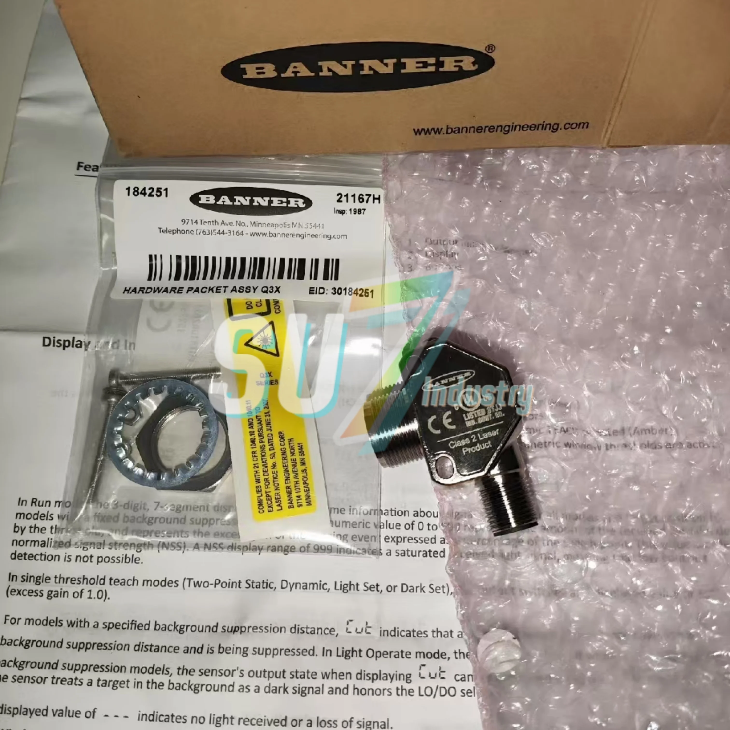 새로운 오리지널 광전 센서 Q3XTBLD-Q8 Q45AD9DLQ Q45BB6DX