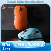 Ajazz AJ179 Apex Wireless Mouse PAW3950 Three Mode FPS 8K Gaming Mouse With Charging Base Lightweight PC Gaming Accessory Gifts