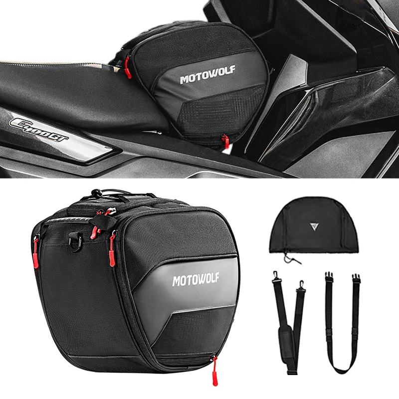 

Туннельная сумка для мотоцикла, скутера, водонепроницаемая сумка для навигационного бака, сумка для инструментов для Honda ADV150 X-adv 750 Forza 350 300 NSS350, детали сумки