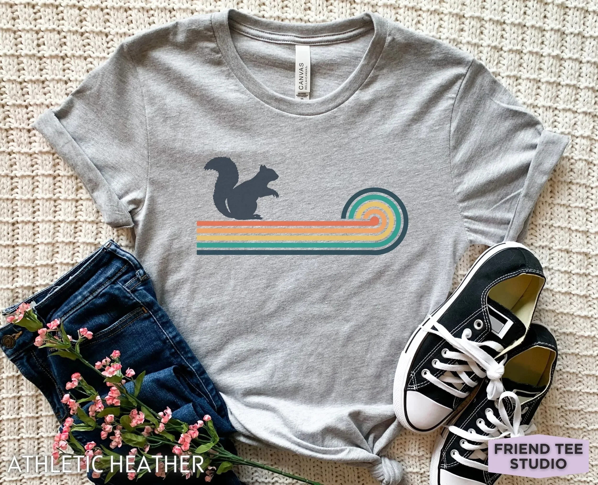 Squirrel T Shirt s Kids Rodent Animal Ground Tree Chipmunk Birthday