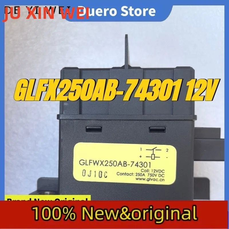 

(Абсолютно новый оригинал) 1 шт./лот, 100% оригинальное реле: GLFX250AB-74301 12V 750V 250A, новое энергетическое реле