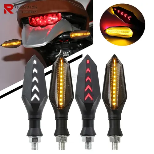 Universal For Honda VFR 1200 F X Crosstourer 750 400 800 F Fi/W1 VTEC parts motorcycle Flashing Turn Signal Light 12 LED lights - Image 3