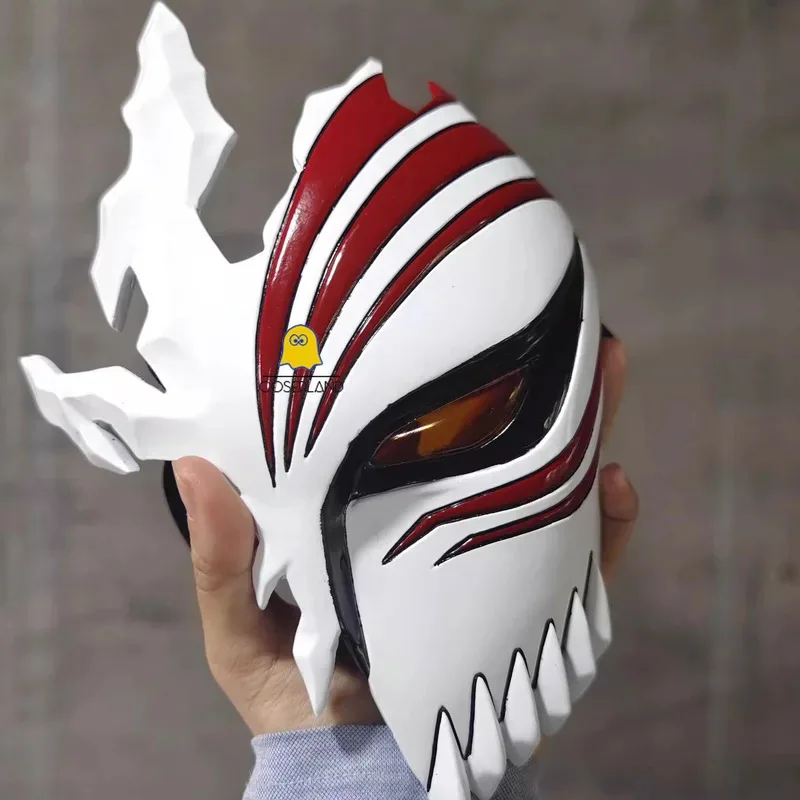 

Candy 2025Anime Bleach Kurosaki Ichigo Косплей Полуполая маска Тысячалетняя кровавая война Реквизит Хэллоуин Вечеринка для мужчин Рождение