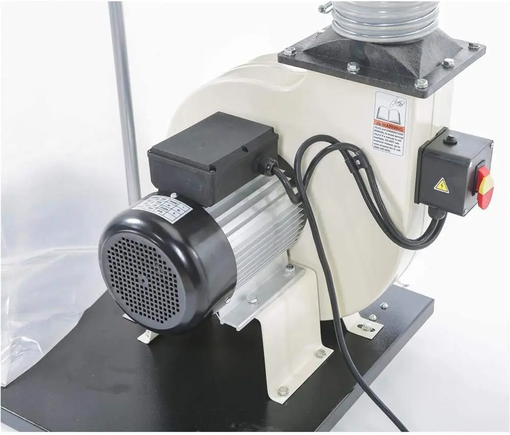 W1666-2 HP stofafscheider, wit