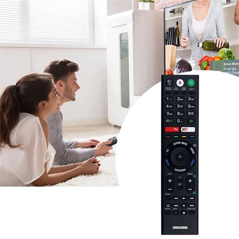 ABGN استبدال RMF-TX200E جهاز التحكم عن بعد الصوتي لتلفزيون سوني أيضًا RMT-TX200E RMF-TX300E RMT-TX200A RMF-TX201E RMF-TX220P