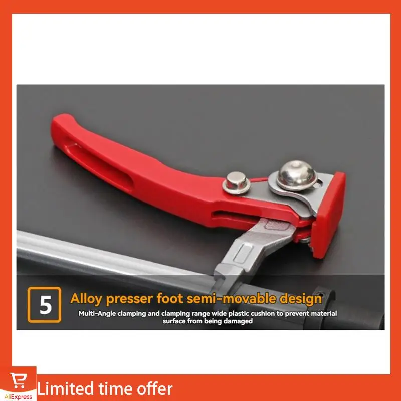 

Fresh Woodworking Table Clamp, Desktop Quick Clamp, Quick Positioning Clamp, Woodworking Workbench, Base Diameter 19Mm