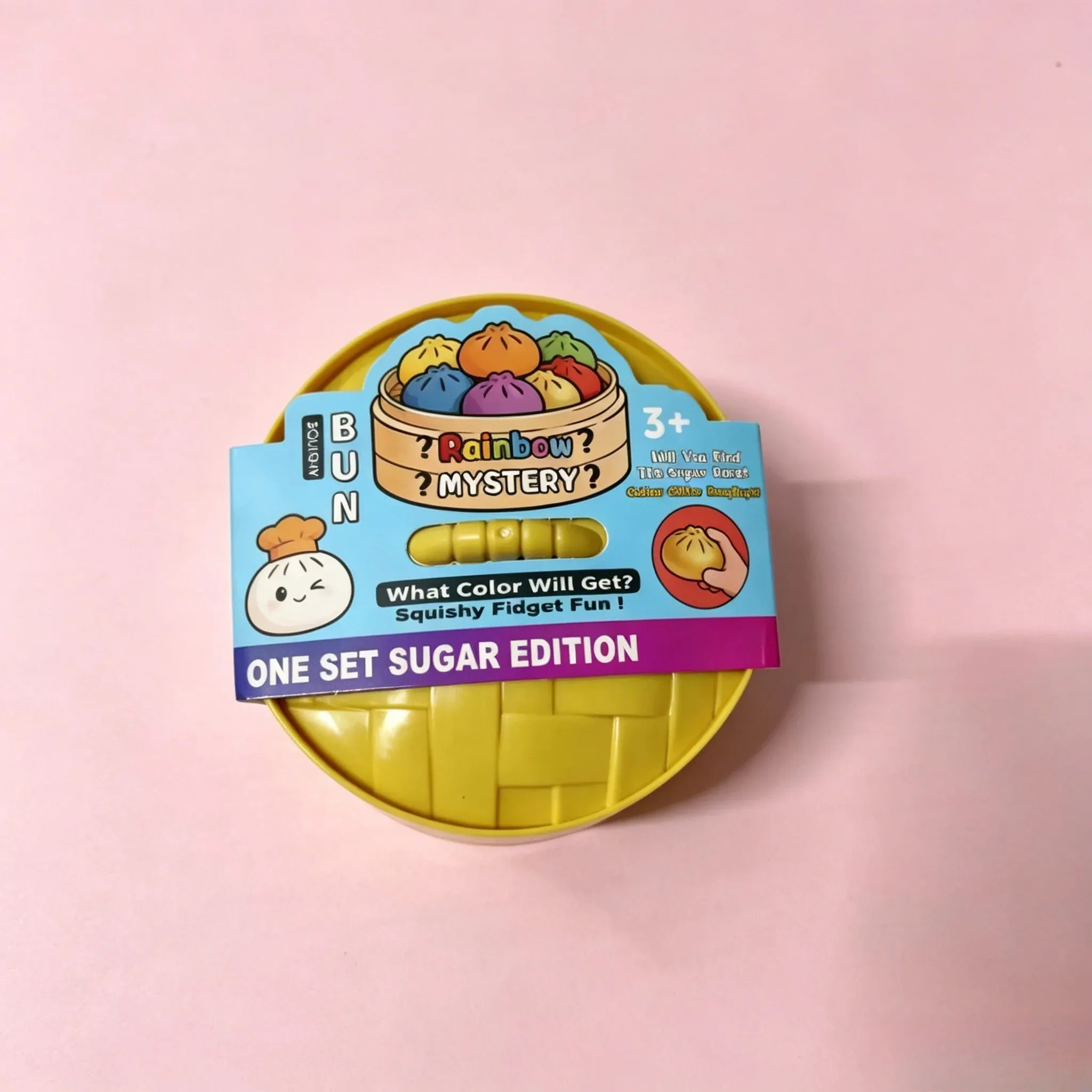 Anti-Stress-Druckspielzeug in Form eines Dumplings, schön und farbenfroh, mit langsamem Aufstieg, für Kinder und Erwachsene, Geschenk für Stressabbau.