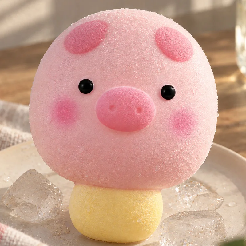 1/2pcs Cute Pig Squishy Toy Microphone Ice Cream Shape Soft Squeeze Stress Relief Sensory Toy Kawaii Kids Gift Party Favor