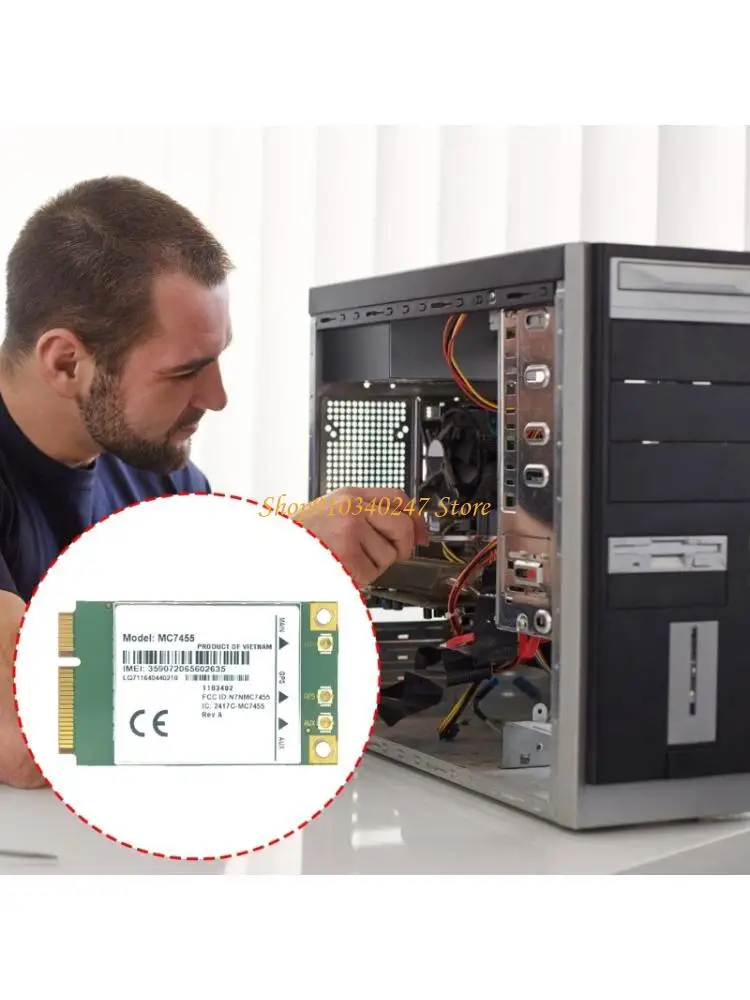 Q22A MC7455 4G LTE CAT6 Networking Card Optimized For DIY Enthusiasts Long Usage