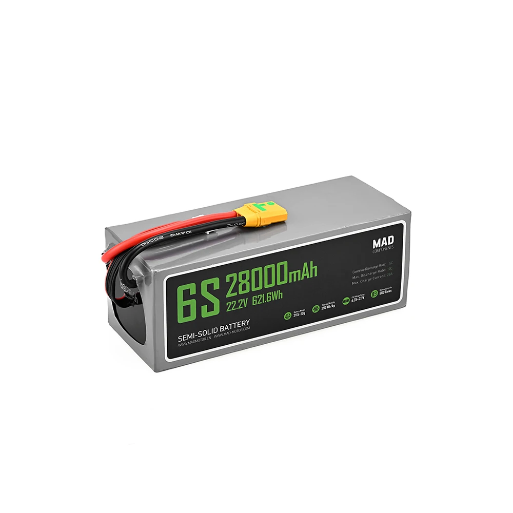 MAD 6S 28Ah Drone Solid State Lithium-ion Battery